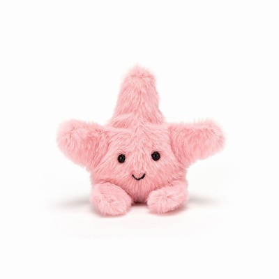 Jellycat Fluffy Starfish USA | 95843HNLV